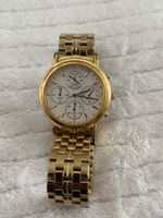 Pulsar Chronograph Quarz Uhr goldfarben gebraucht