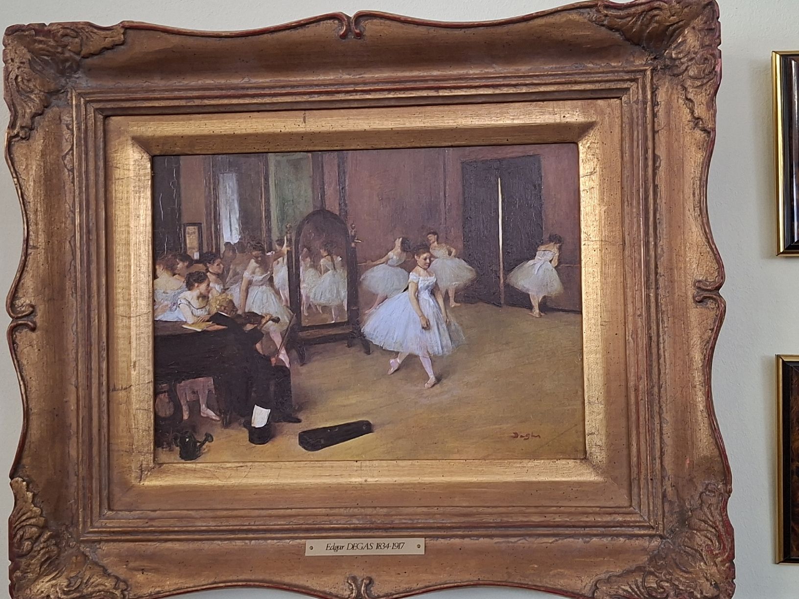 Dipinti: Edgar Degas Gemälde "Tänzerinnen" Repro. – Usato da Grossdietwil venduto da mahsoumi