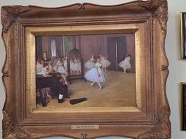 Edgar Degas Gemälde "Tänzerinnen" Repro.