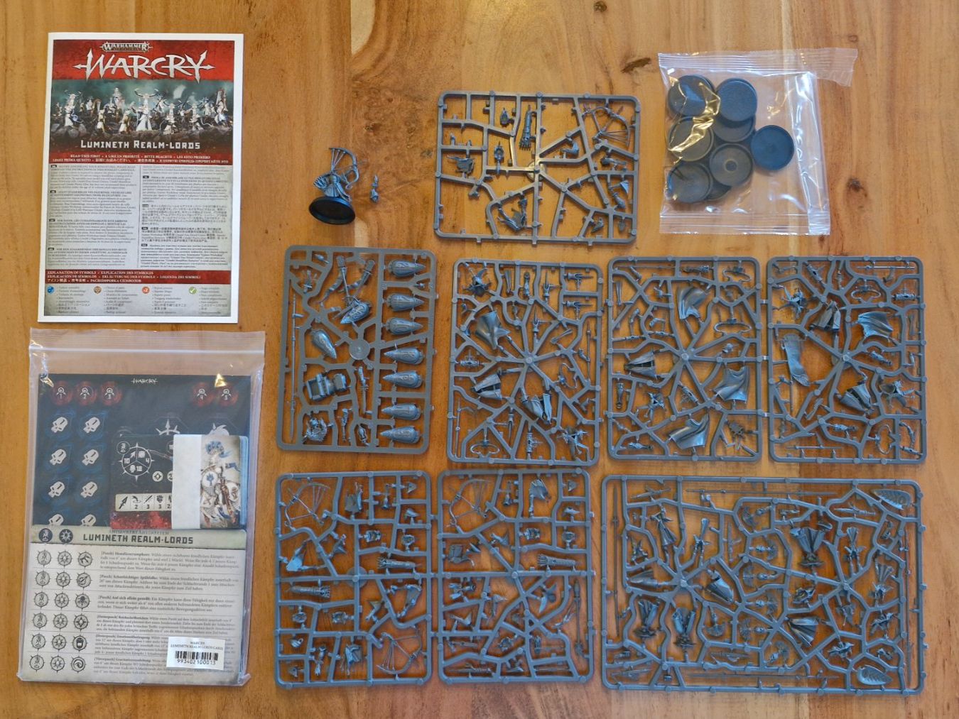Kit di modellismo & Modellini statici: Warhammer Warcry - Lumineth Real-Lords – Usato da Luzern venduto da dav_wp78 2