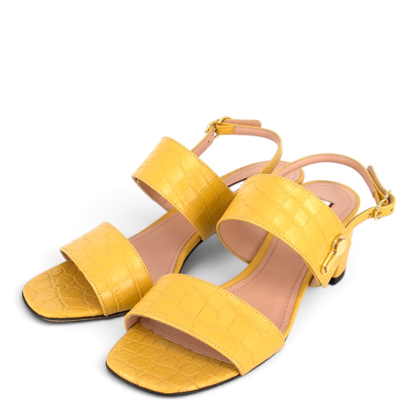 Bally Scarpe da donna: Bally Cellesse Sandalen gelb Gr. 37.5 – Usato da Binningen venduto da Designerlabels