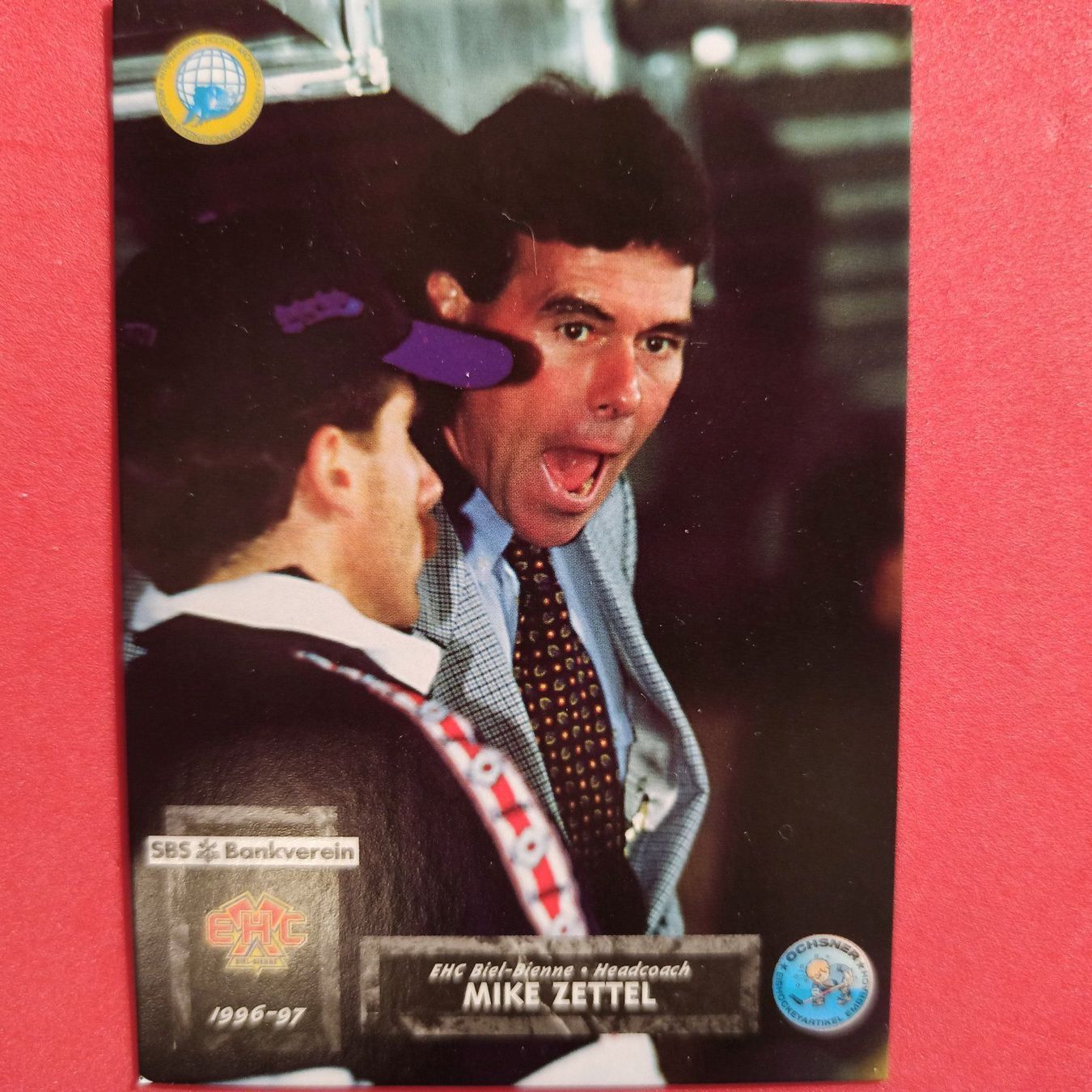 Carte collezionabili: Mike Zettel - EHC BIEL - 1996/97 – Usato da Dübendorf venduto da kb86_MOVIE