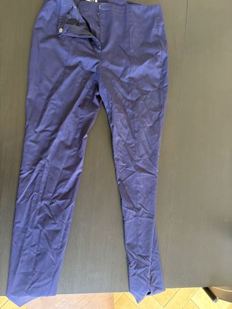 Jil Sander Hose, dunkelblau, Grösse 38, neuwertig aus Wolle!