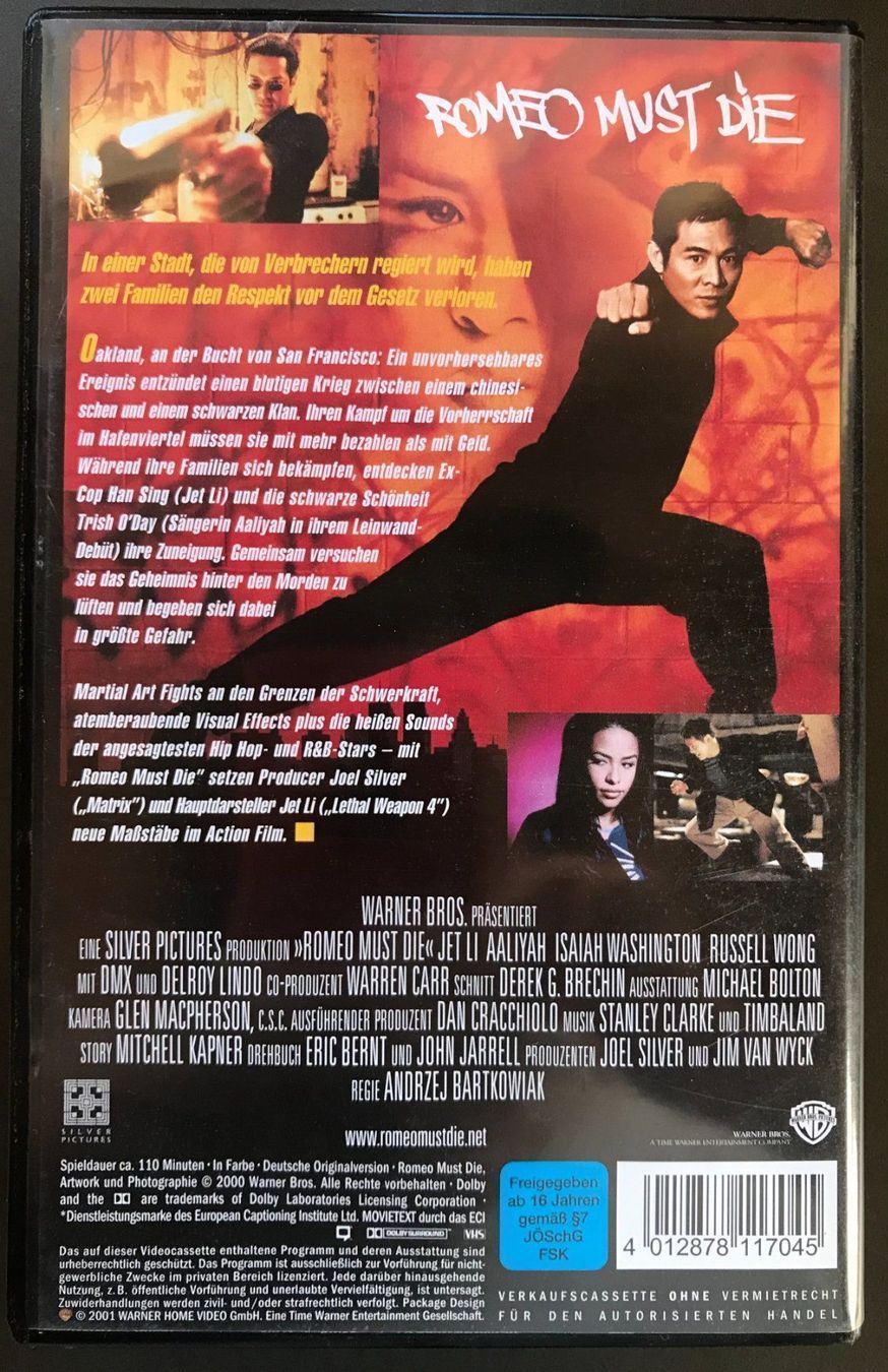 Alle VHS: Romeo Must Die – Gebraucht aus Arbon von KaSaBo 1
