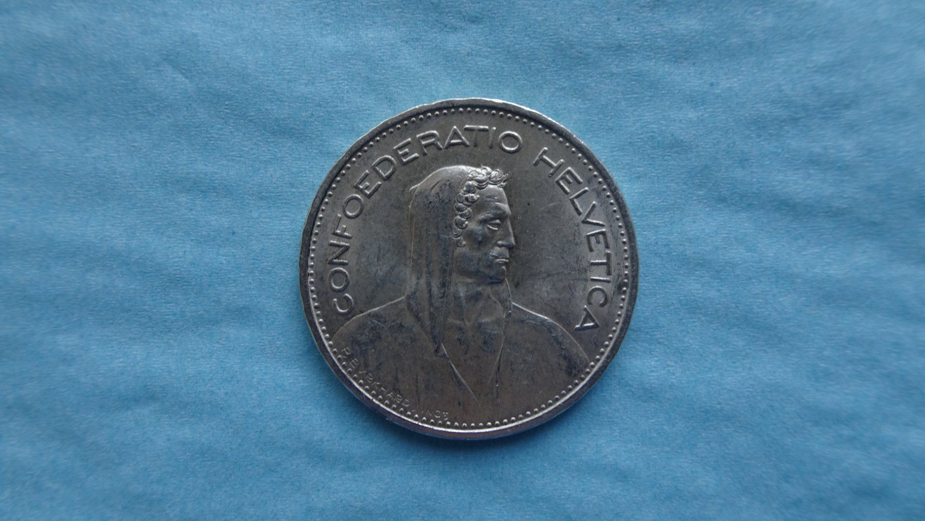 Tutti le monete: Silbermünze 5 Franken 1937 – Usato da Zürich venduto da blaumeisli62 1