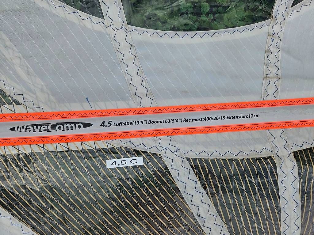 Surfen: Simmer Segel WaveComp 4.5 – Gebraucht aus Nottwil von Beatjost 1