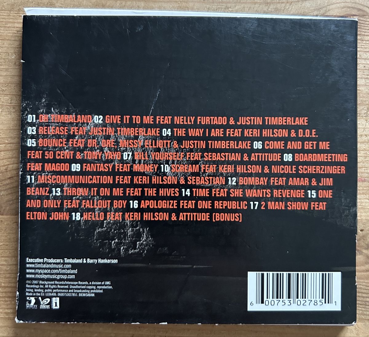CD: CD Timbaland Shock Value – Usato da Brislach venduto da gre_t5pb 1