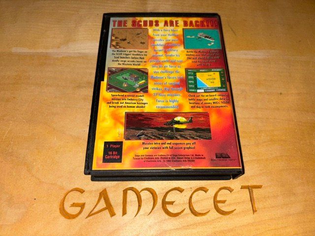 Sega Giochi: Desert Strike Sega Mega Drive Genesis Strom Saddam – Usato da Steinach venduto da Gamecet 2