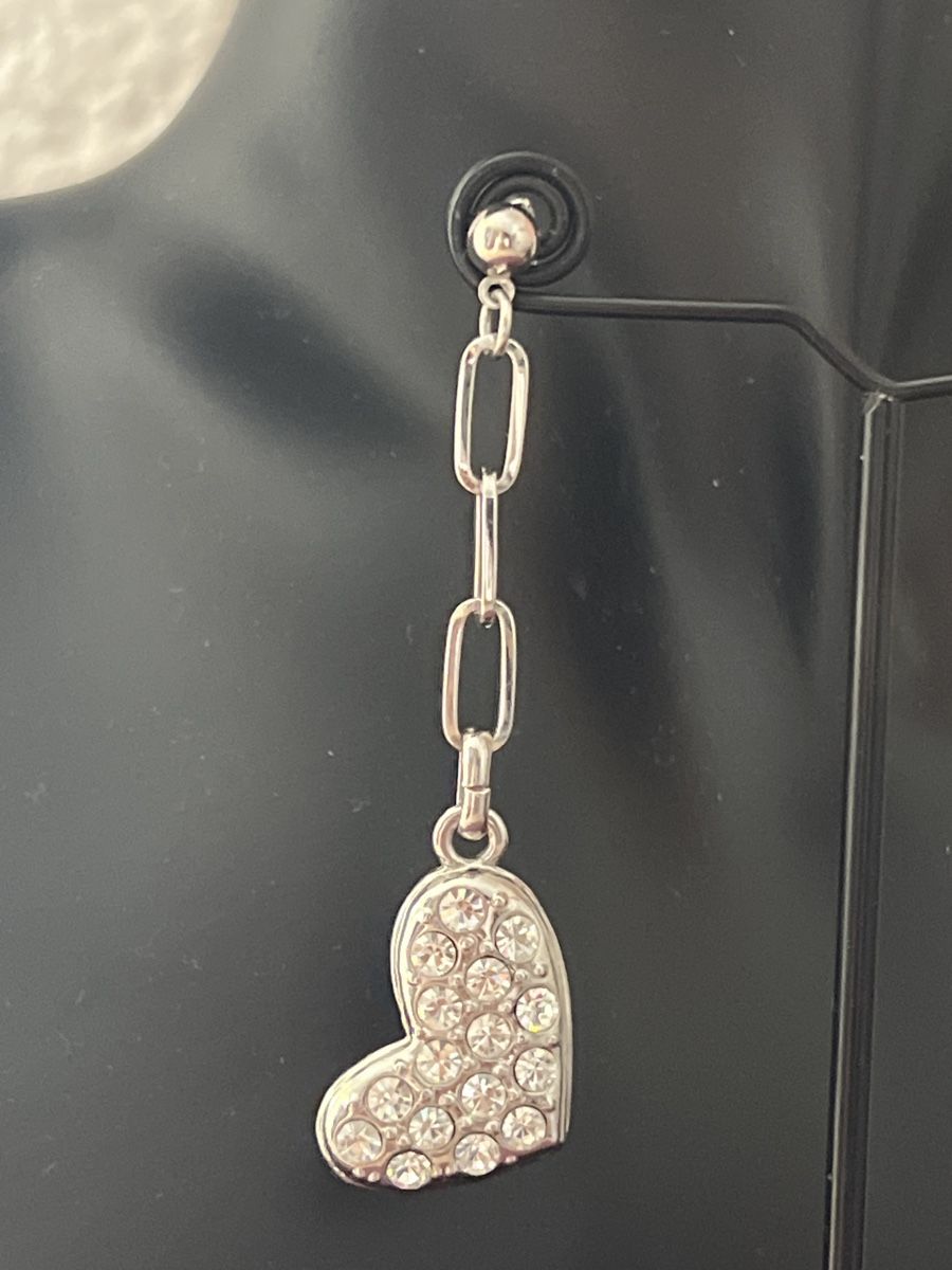 Orecchini pendenti & Orecchini a lobo: Schöne Herz Ohrringe – Usato da Seon venduto da Sunny-Schmuck78 1