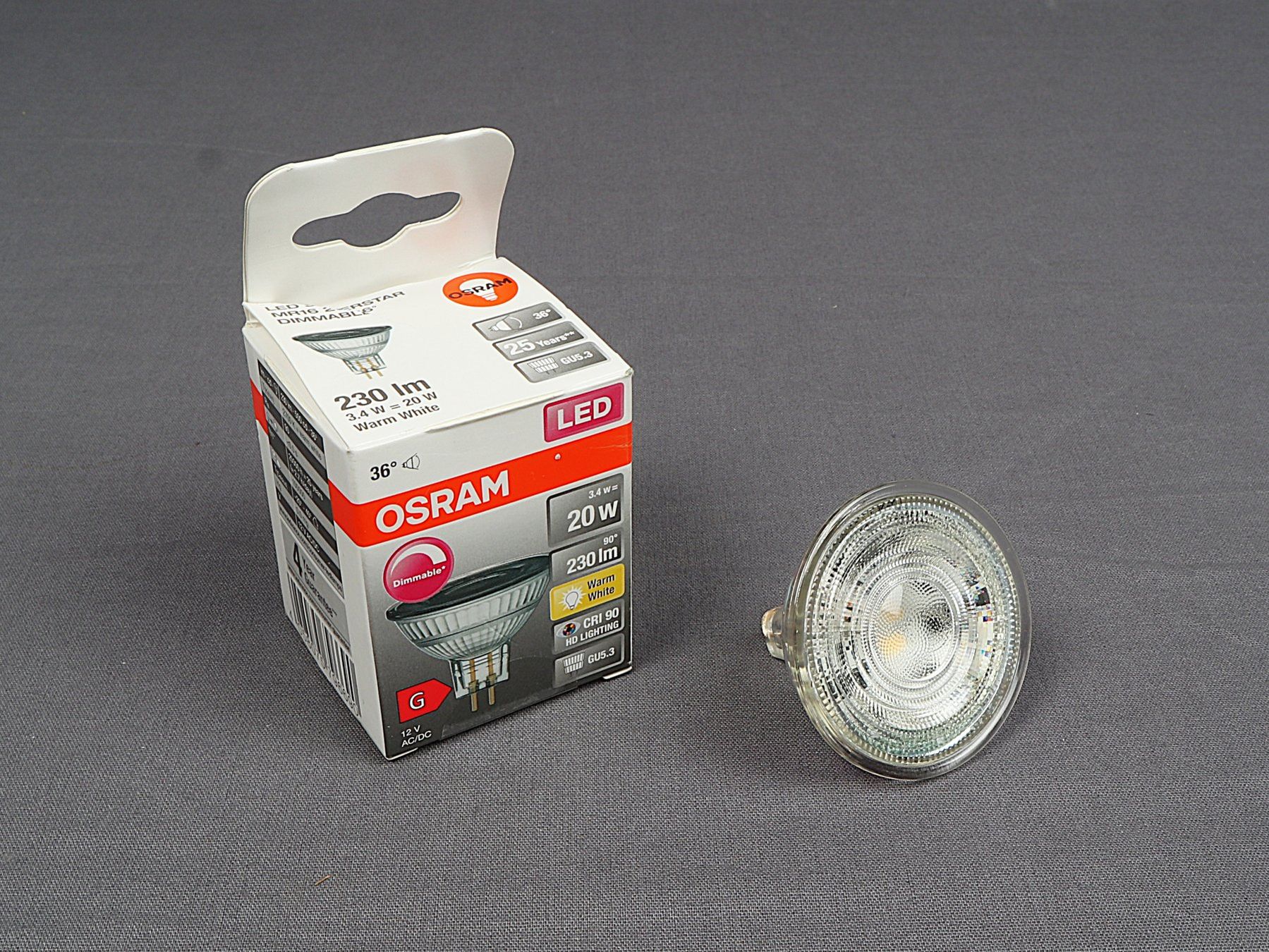 Osram Lampade: OSRAM LED Superstar MR16 GU5.3 – Nuovo (secondo la descrizione) da Steinen venduto da Restwert_Steinen