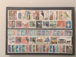 schönes DDR Lot gestempelt
