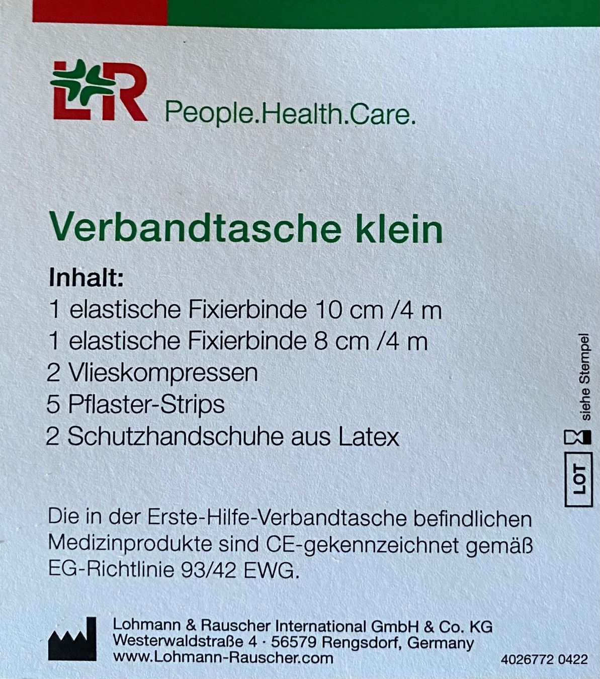 Mallettes de secours: Mini Reiseapotheke – Neuf avec emballage d'origine à St. Gallen par Beautysana 2