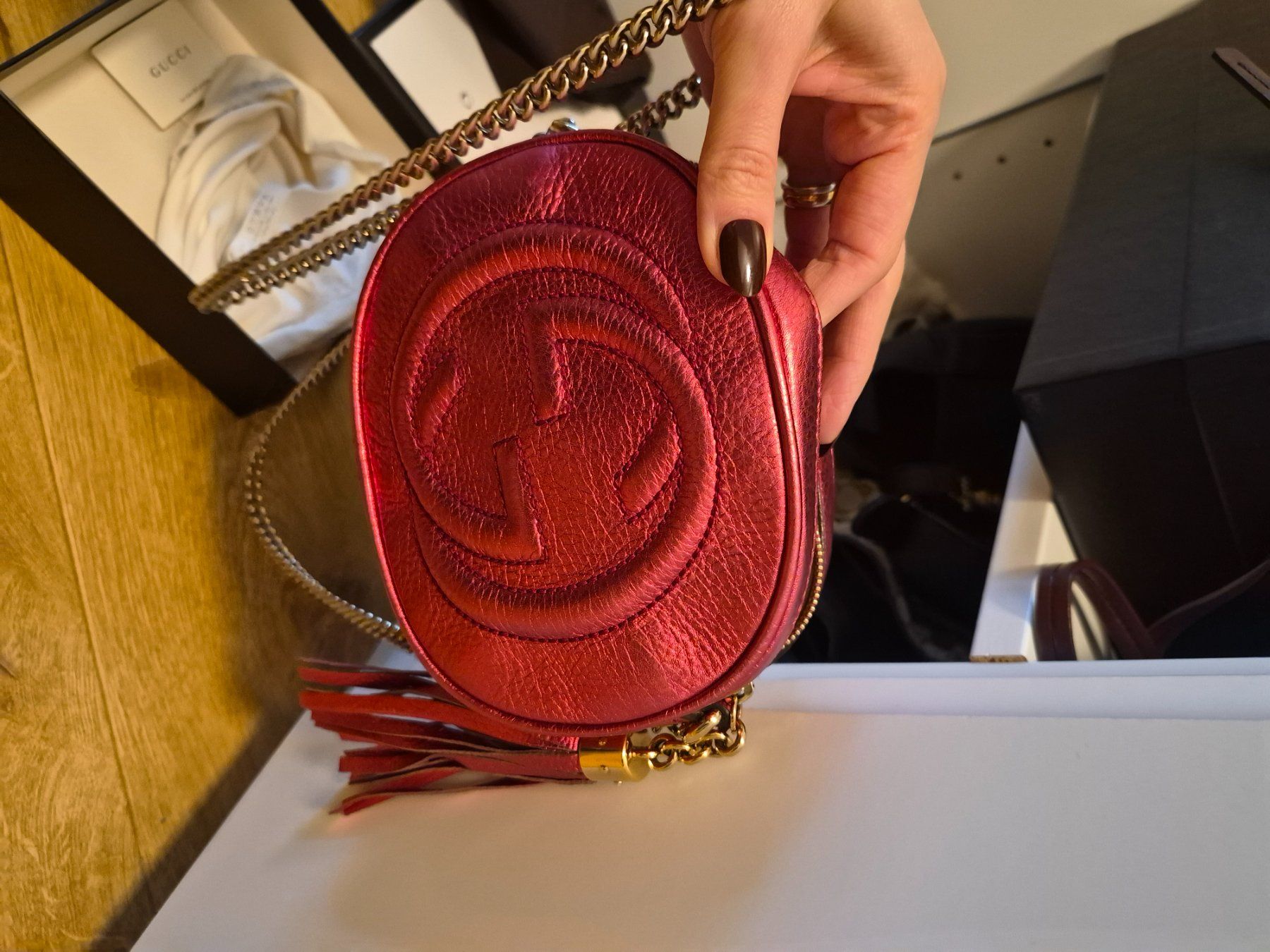 Gucci Borse da donna: Gucci Soho Mini Chain Bag – Nuovo (secondo la descrizione) da Nyon venduto da chi_rbc2