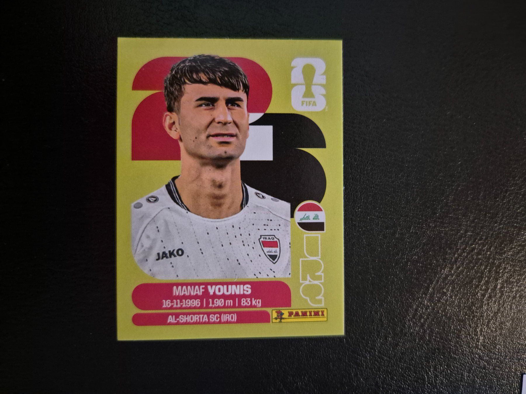 Panini Carte collezionabili: Panini WM 26 IRQ 8 – Nuovo (secondo la descrizione) da Rorschacherberg venduto da AJ3108
