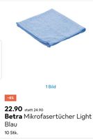 Mikrofasertücher 1 Packung (10 Stück) 35 x 35 orig. verpackt