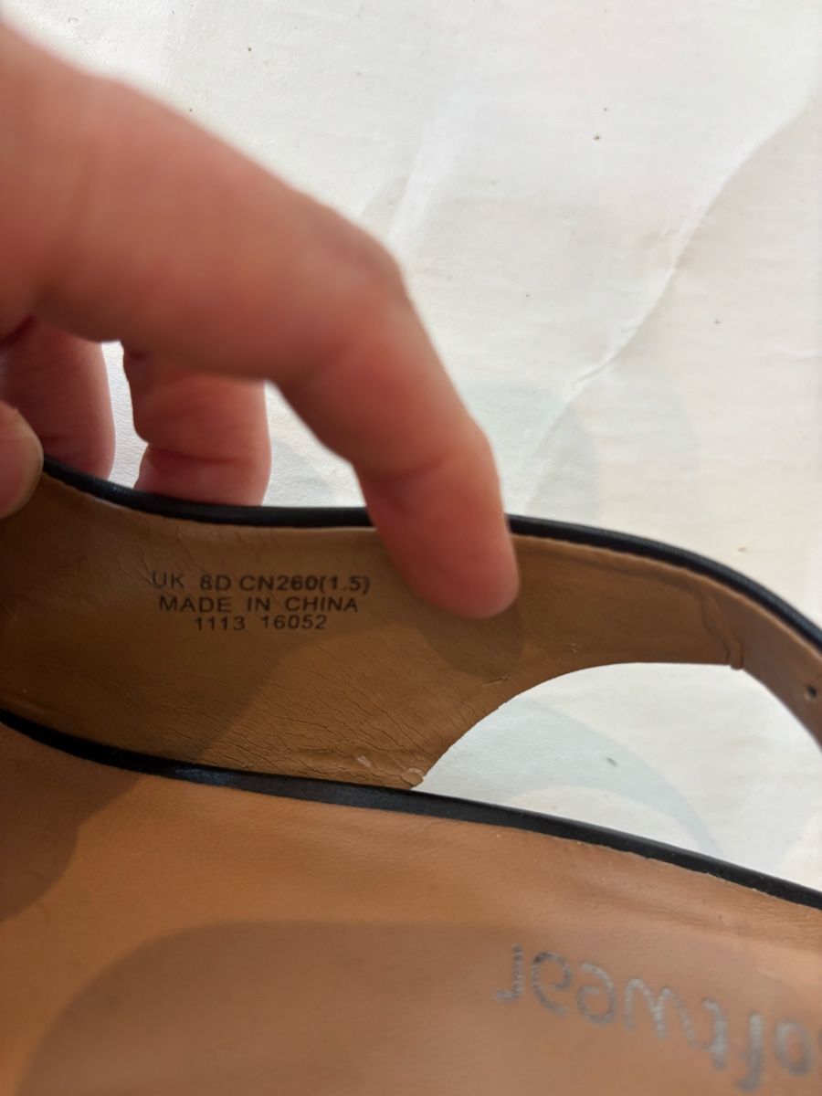 Clarks Scarpe da donna: Clarks Highheels Leder schwarz Grösse 8  – Usato da Burgdorf venduto da VouSchoen 4