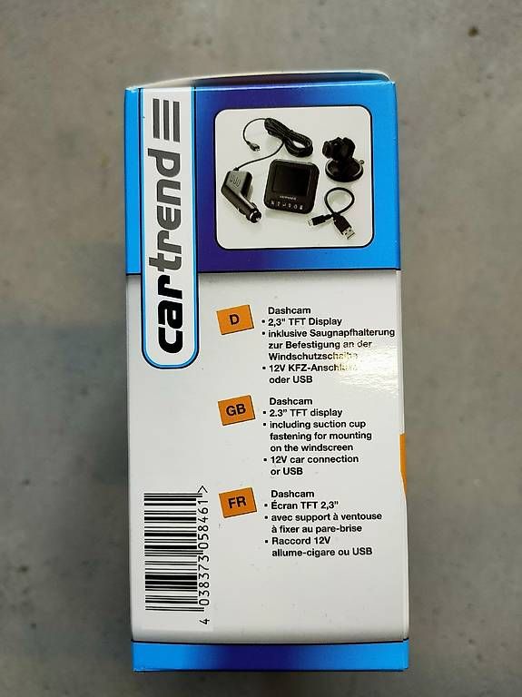 Action Cam: Cartrend Dashcam – D'occasion à Chur par sin_7pcq 1