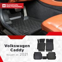3D Volkswagen Caddy Fussmatten ab 2021