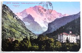 Interlaken - Hotel Jungfraublick mit Jungfrau