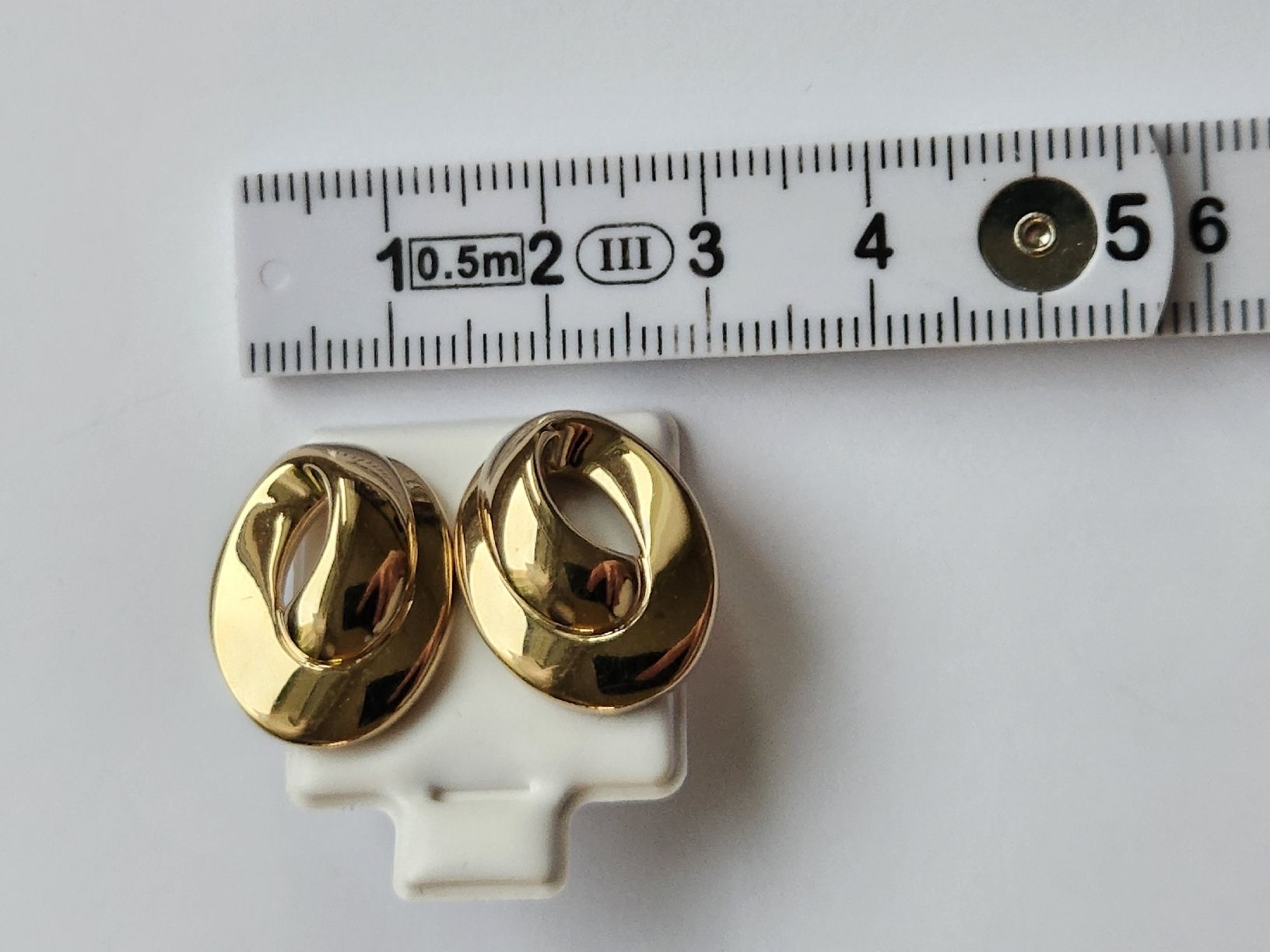 Orecchini pendenti & Orecchini a lobo: Gold Ohrringe, elegant & modern, Statement, PL – Usato da St. Gallen venduto da GIULESGG 3