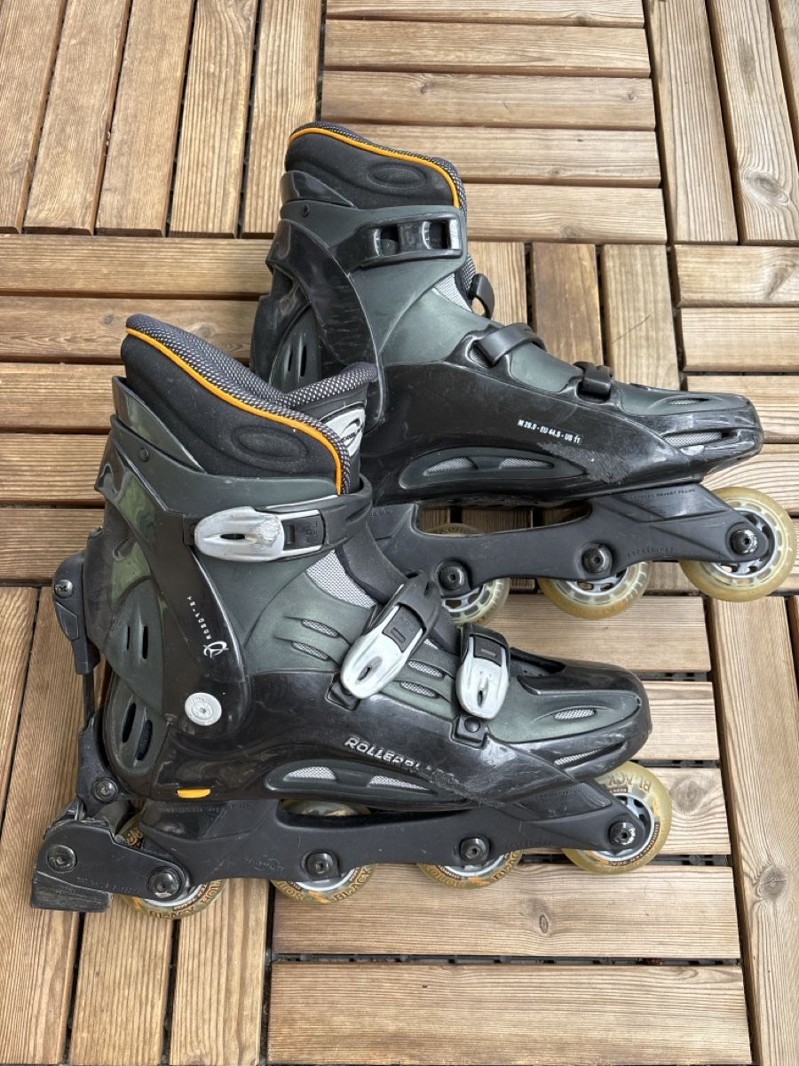 Pattini in linea & Pattini a rotelle: Inlineskates Original Rollerblads Gr. 44.5 – Usato da Zürich venduto da sugugus 1