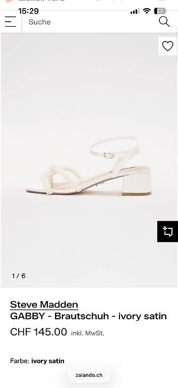 Steve Madden Scarpe da donna: Steve madden Brautschuhe Gr. 39 – Nuovo e nell'imballaggio originale da Gerlafingen venduto da sel_dp6y 4