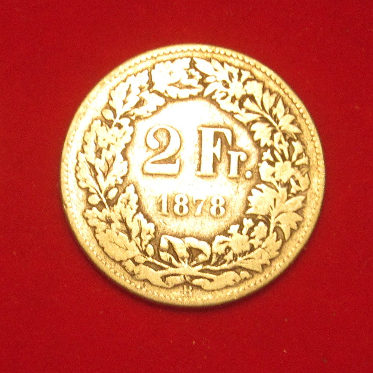 Tutti le monete: 2 Franken 1878 – Usato da Allschwil venduto da Coinfreak