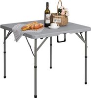 Klapptisch Gartentisch Campingtisch quadratisch 87x87cm