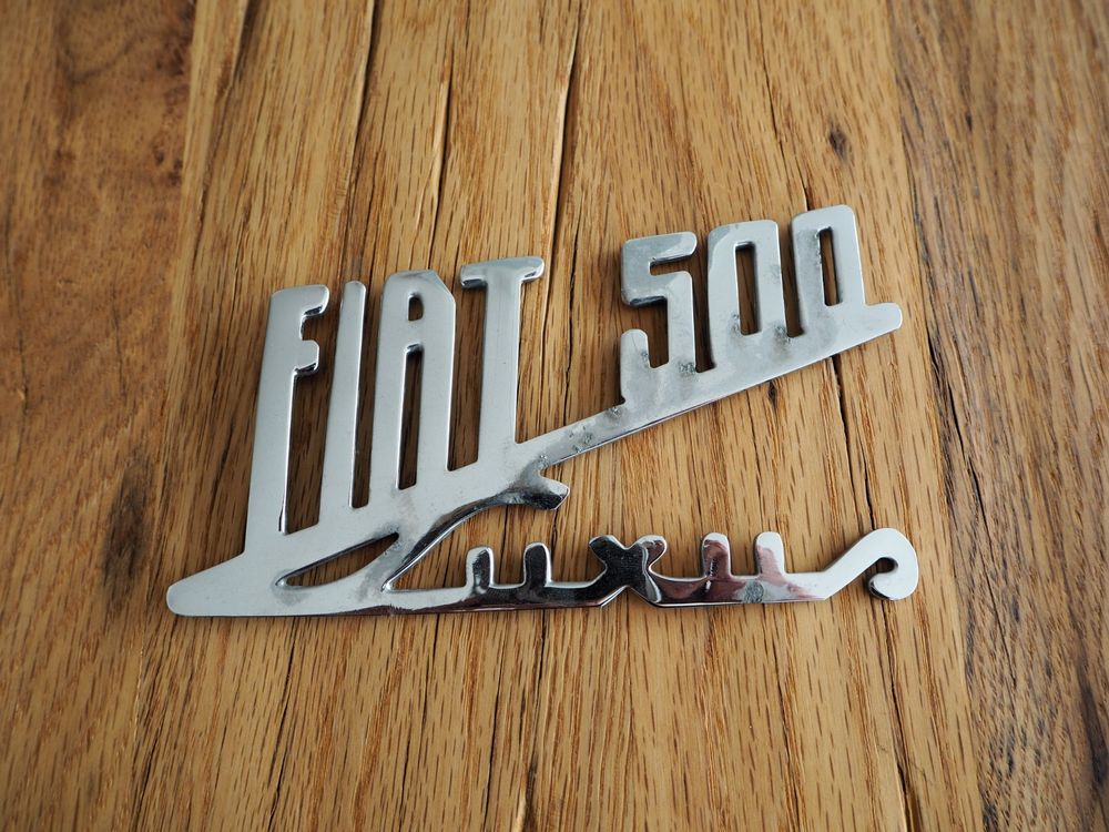 Fiat Emblem Schriftzug Oldtimer | Kaufen auf Ricardo