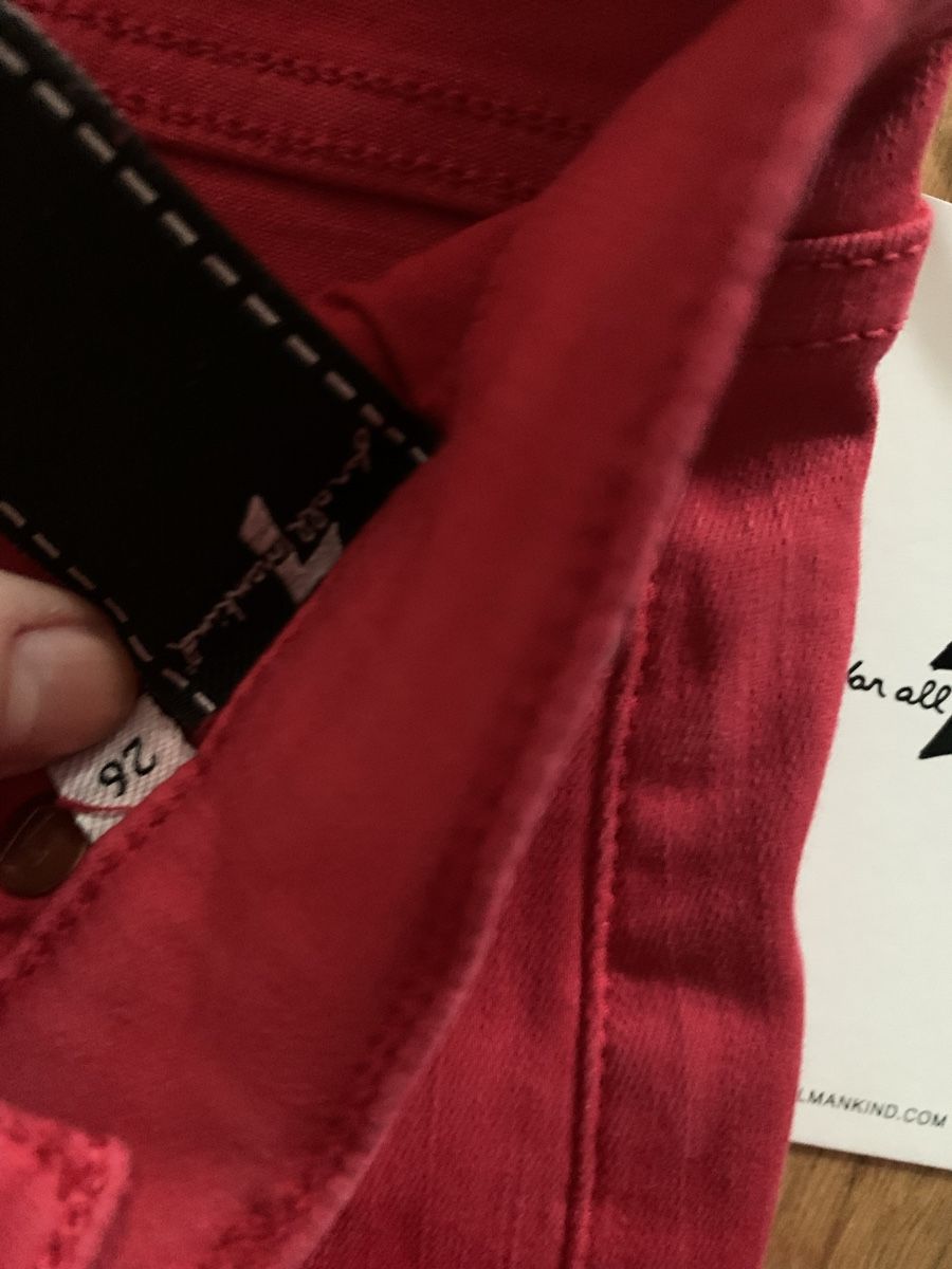 Camicette: Roter jeans neue for all mankind – Nuovo e nell'imballaggio originale da Zürich venduto da Nikuska32 4