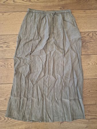 Rock khaki mit Taschen c&a, Gr. 36, wie neu