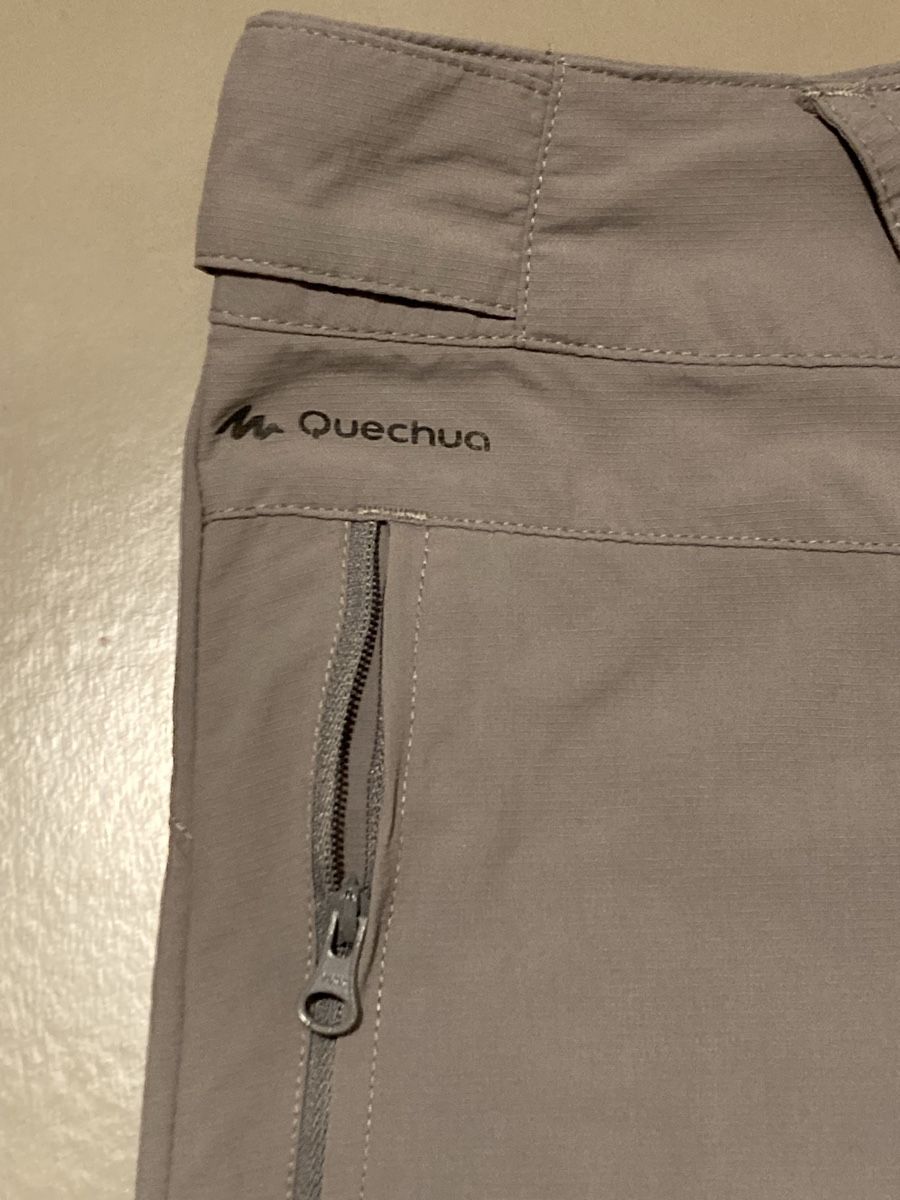 Decathlon Pantaloni: Quechua Zip-Off Hose, Grau, Grösse 36 – Usato da Bern venduto da loewe1972 2