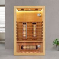 30753 Infrarotkabine MAILAND120  mit Dual Technologie Sauna