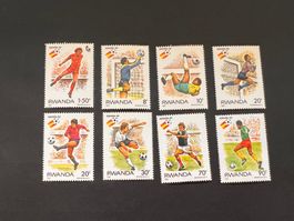 Ruanda  Fussball WM 1982  Satz ** (2079)