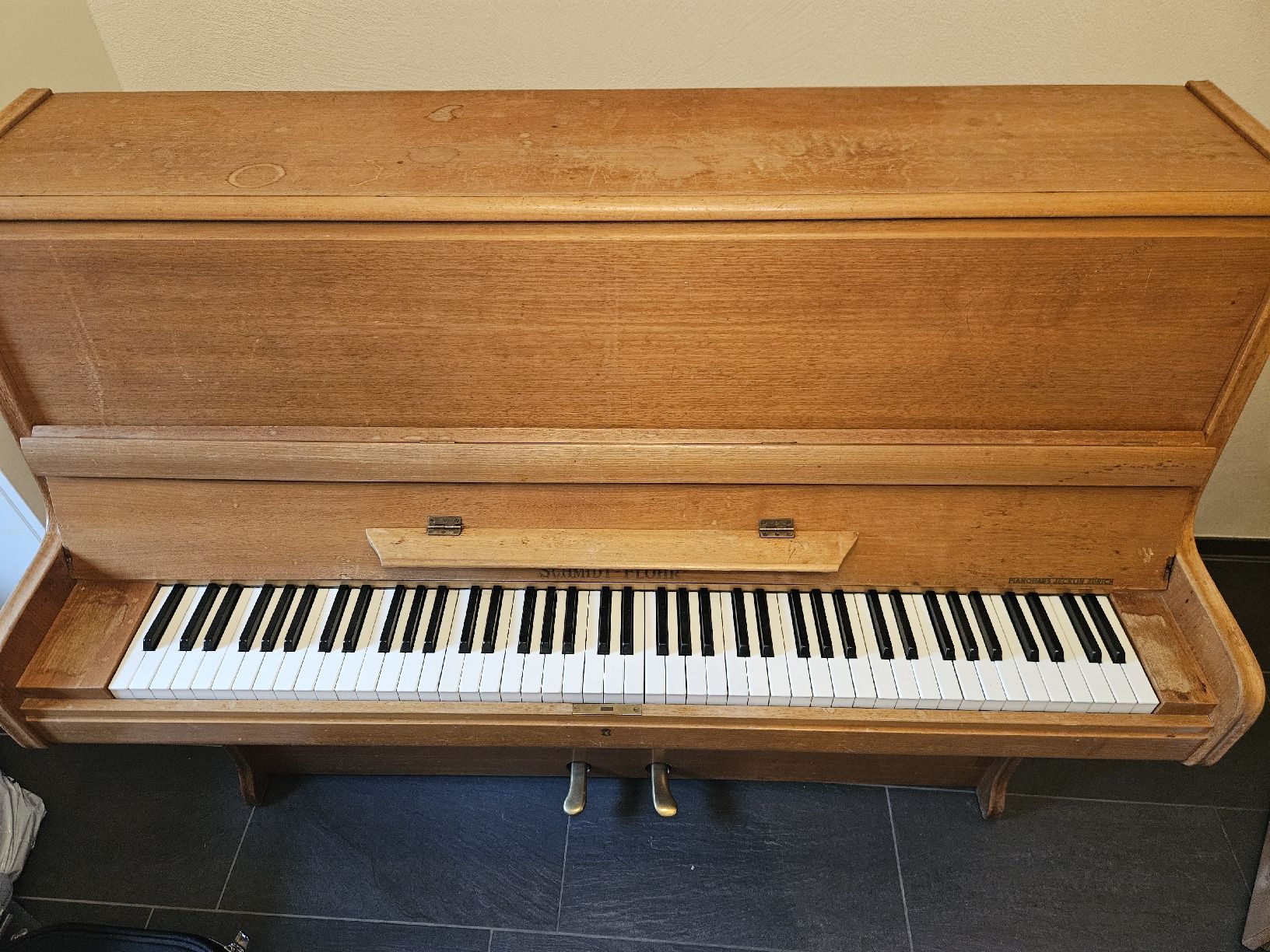 Schmidt-Flohr Strumenti musicali: Klavier Schmidt-Flohr mit Gebrauchsspuren – Usato da Danis venduto da and_5kkz 1