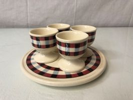 Eierbecher-Set mit Unterteller von Villeroy&Boch Glasgow 820