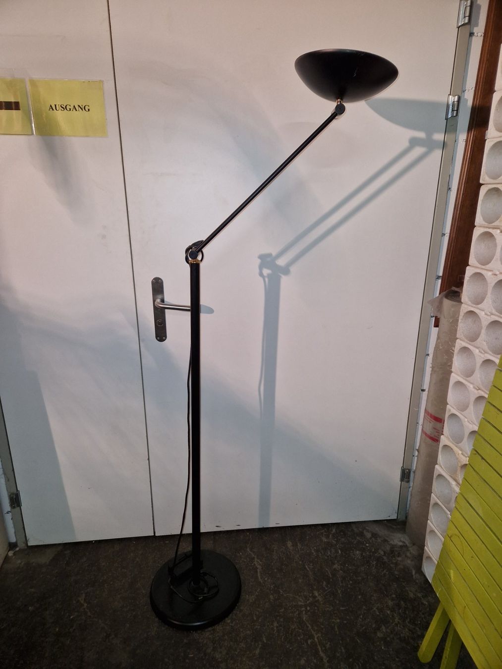 Micasa Lampen: Div Stehlampen Vintage Design schwarz , Holz, Messing – Gebraucht aus Wädenswil von tome70 5