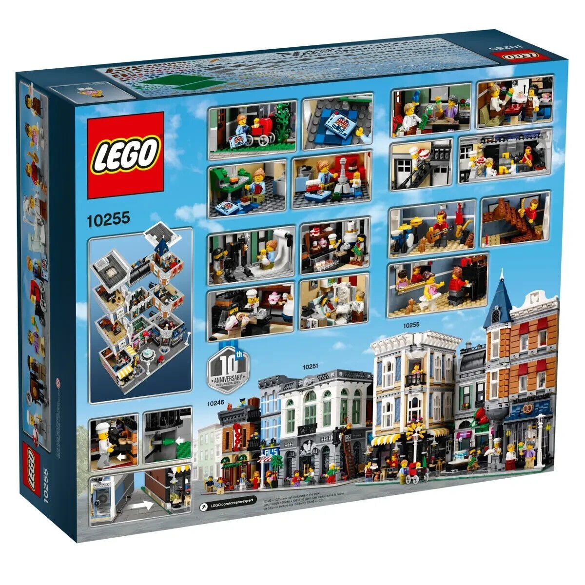 Lego Kit di costruzioni: LEGO MODULAR BUILDING COLLECTION 10255 ASSEMBLY SQUARE new – Nuovo (secondo la descrizione) da Vezia venduto da Aquarius_Age 2