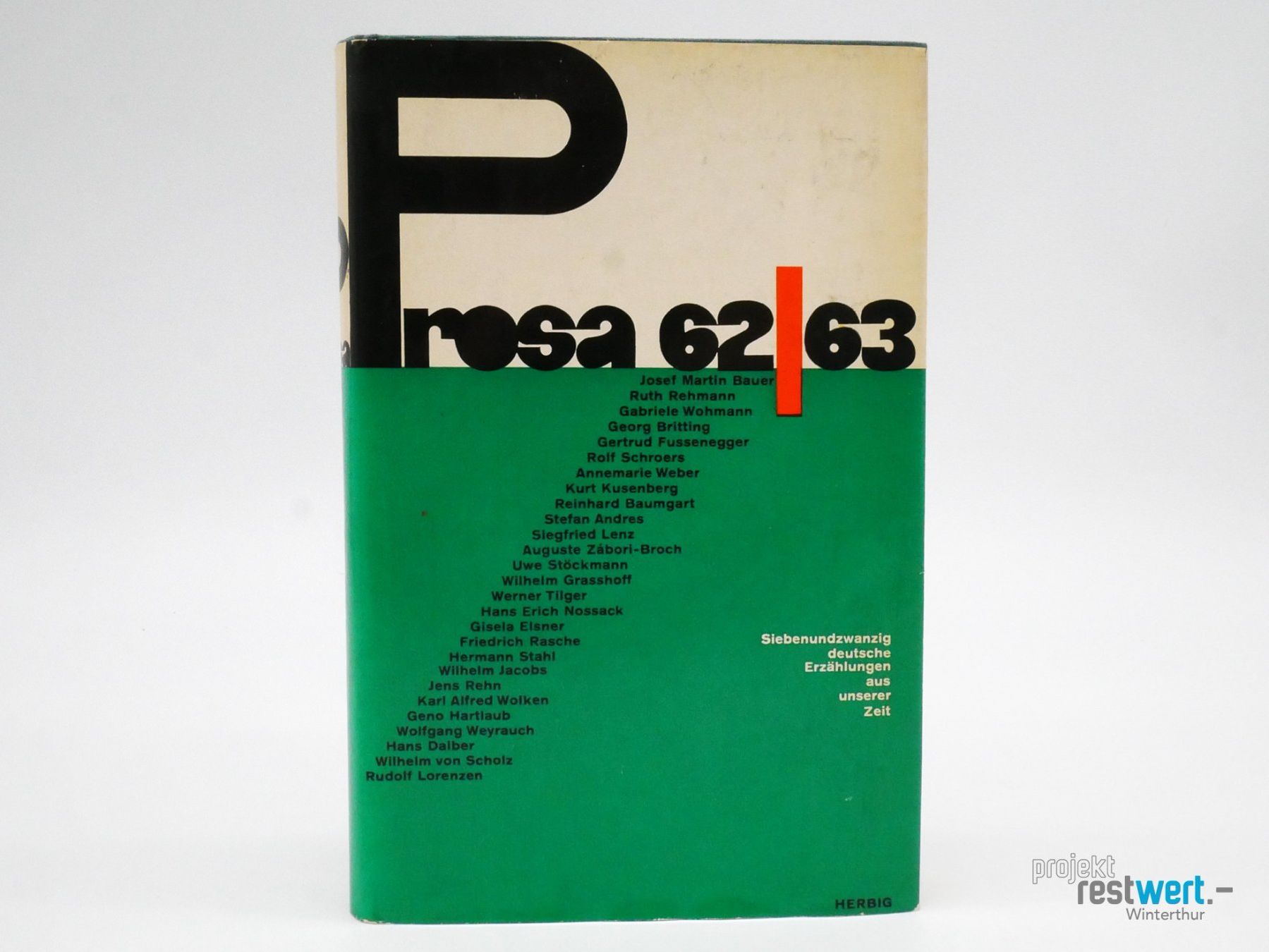 Libri: WALTHER KARSCH Prosa 62/63 – Usato da Winterthur venduto da Restwert_Winterthur
