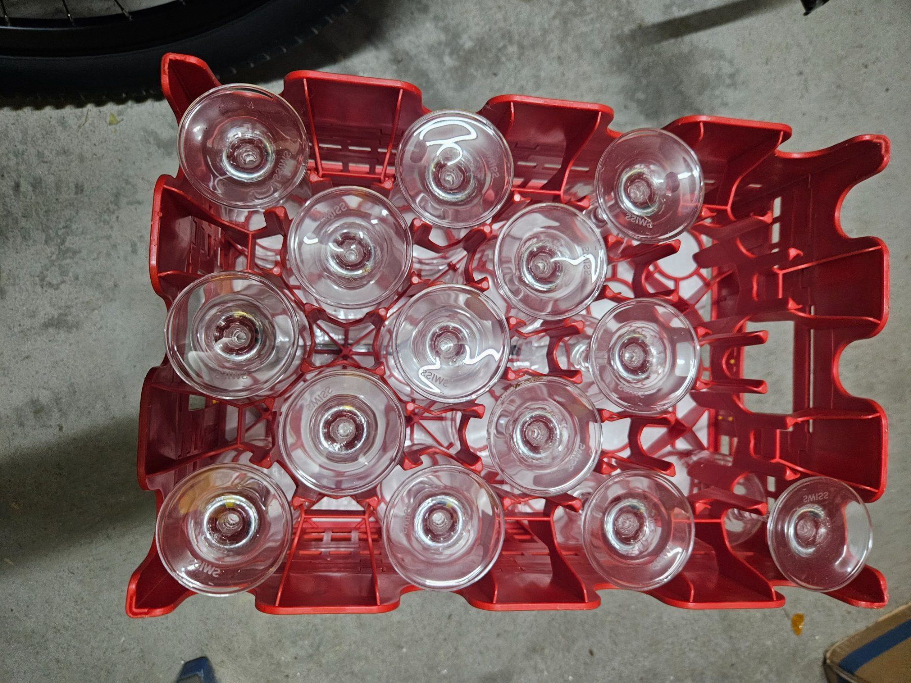 Sonstiges Zubehör: Gläser-Rack Original SWISS, ATLAS-Norm – Gebraucht aus Baldingen von Ginadasy 1