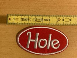 Hole Patch Sticker Aufnäher Metal Band
