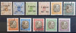 Island Dienst. ex. Kat. 12-23 */gest. 1902 Kat. 55 Euro