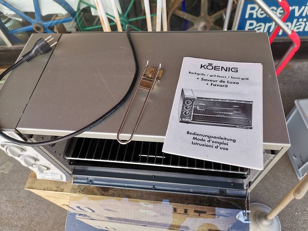 König Griglie: Koenig Backgrill, König Backgrill, Grill, Camping Grill, Bac – Usato da Wiedlisbach venduto da materialkreislauf