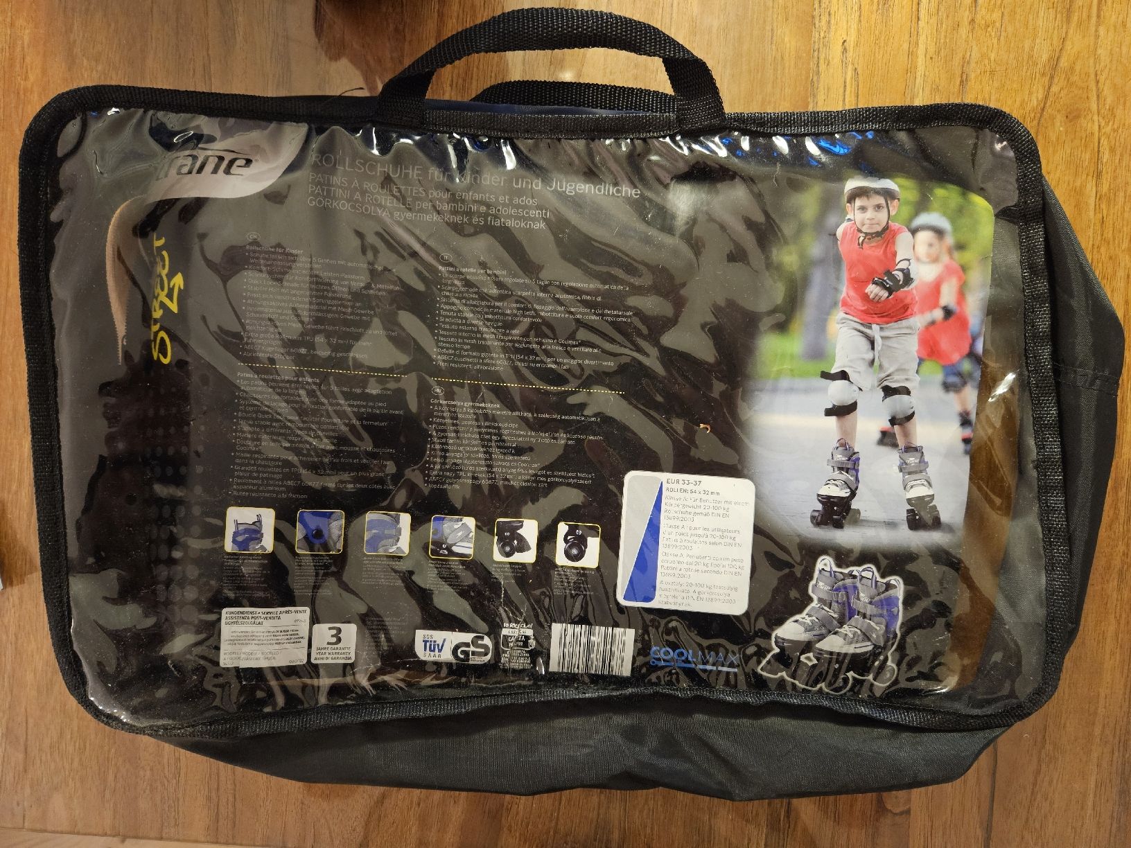Pattini in linea & Pattini a rotelle: Crane Rollschuhe Gr. 33-37, – Usato da Ottikon b.Kemptthal venduto da Jigsaw1 4
