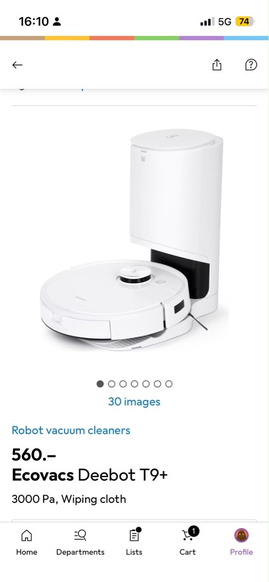 Ecovacs Staubsauger & Zubehör: Ecovacs Deebot T9+ – Gebraucht aus Zürich von ste_8wx7 5