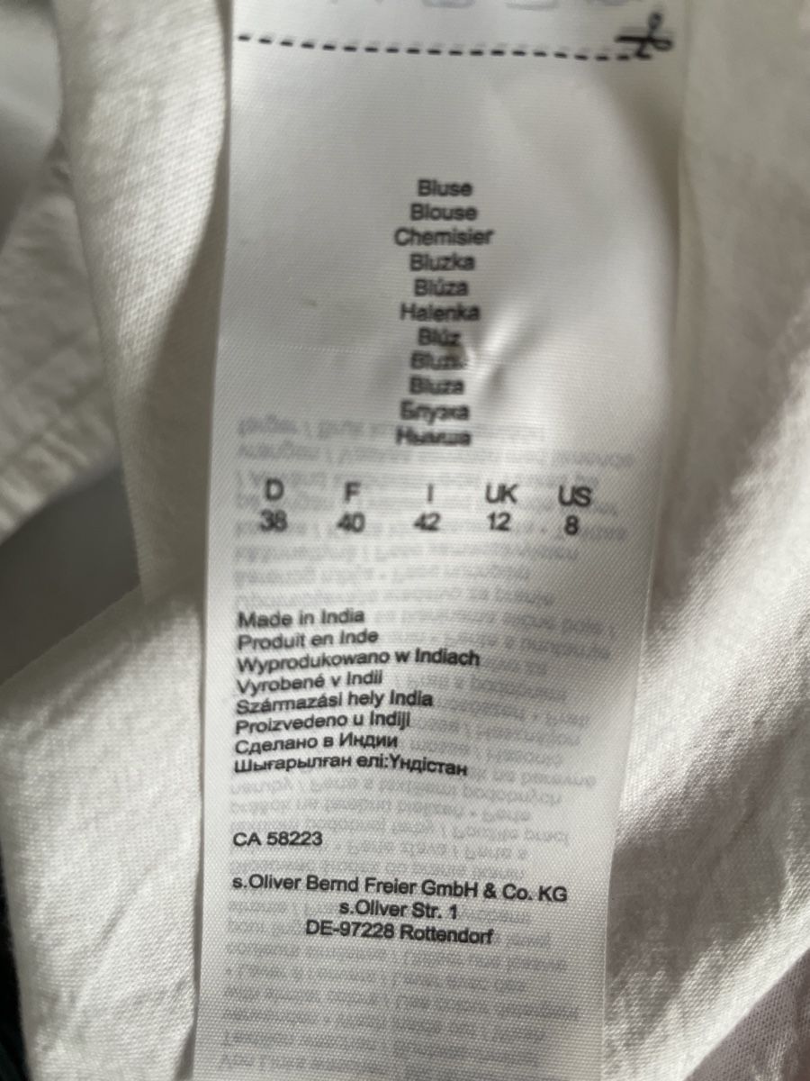 S.Oliver Kleiderpakete: Kleiderpacket Buisness s.Oliver Bluse Gr.38 & Stoffhose Gr.M – Gebraucht aus Henggart von Engelsi 7