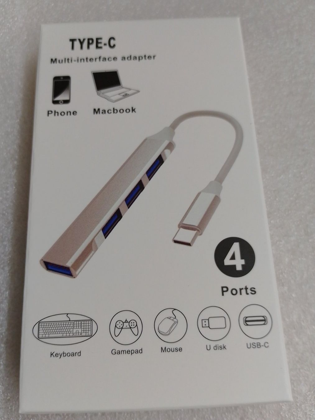 Hub & Switch: Type C to USB Hub 4 port – Nuovo e nell'imballaggio originale da Ermatingen venduto da rik4rdo 2
