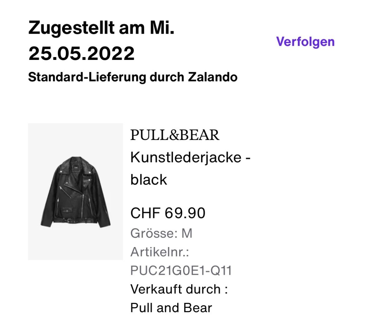 Pull&Bear Giacche: Pull&Bear Kunstlederjacke, Schwarz, Gr. M – Usato da Zürich venduto da Lolaa123 7