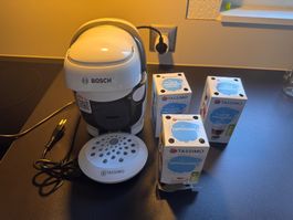 Tassimo Kapselmaschiene inklusive Kapseln