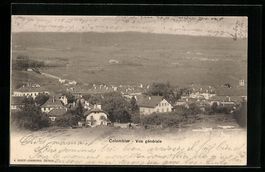 AK Colombier, Vue generale, 1901